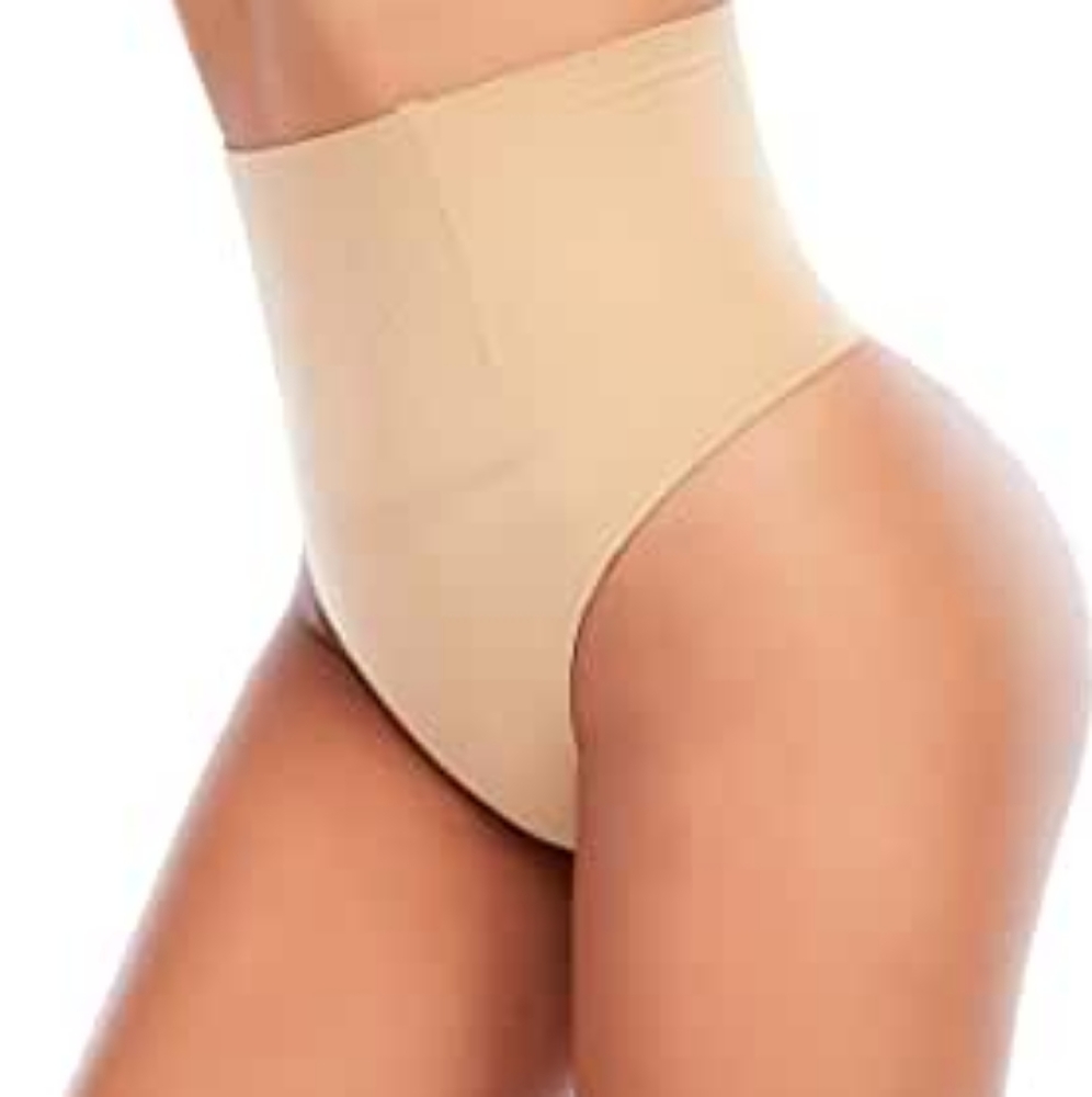 Seamless Tummy Control Thong Shapewear Shaping Panties Body Shaper - Picture 6 of 9